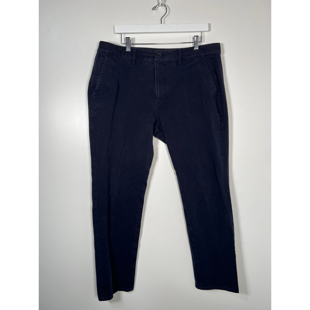 True Classic Navy Blue Chino Pants Stretch Cotton Casual Trousers‎ 38x30 Mens